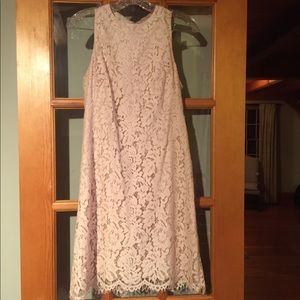 Vince Camuto Blush Pink Lace Dress